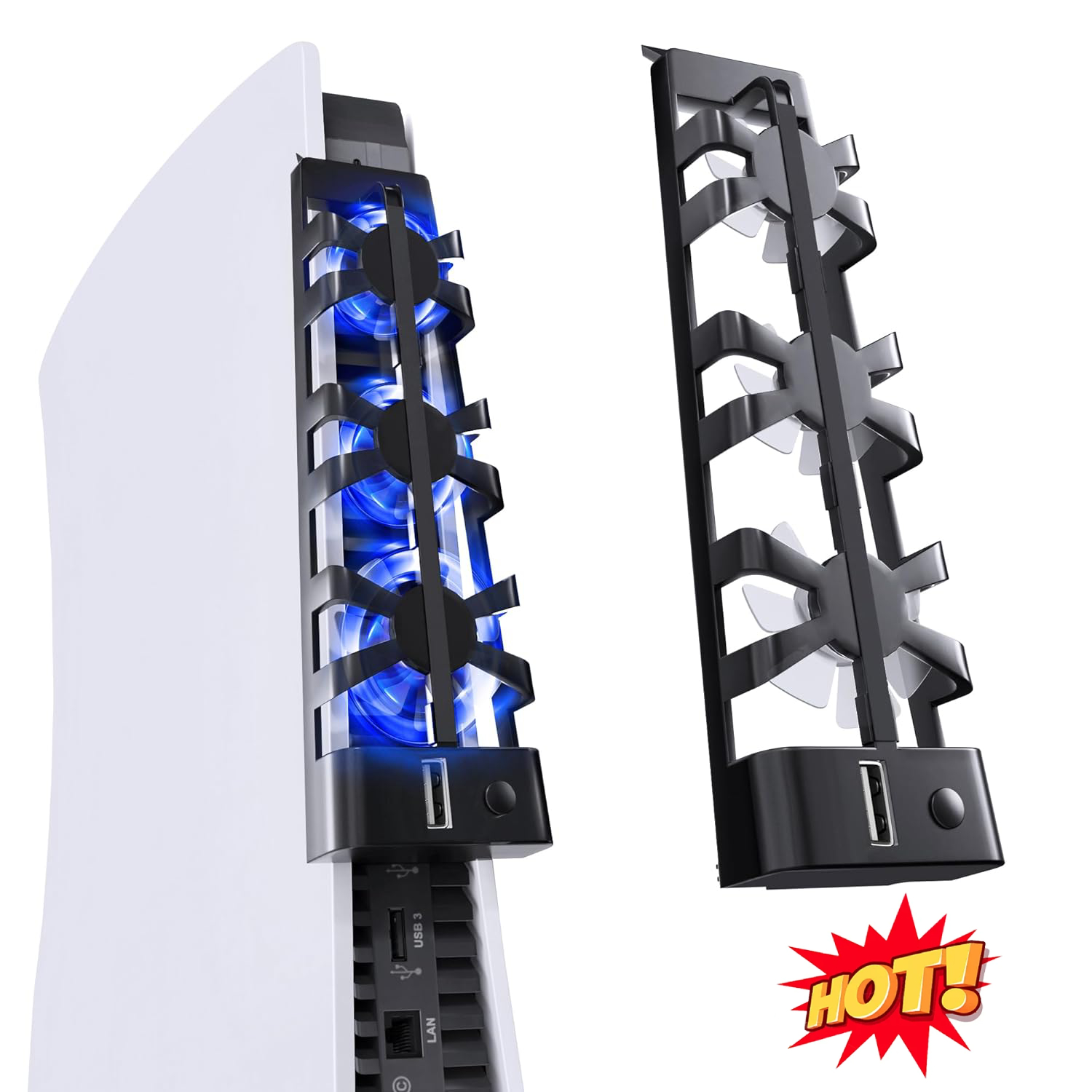 Cooling Fan for PlayStation 5  - Console Cooling Fan recension och pris