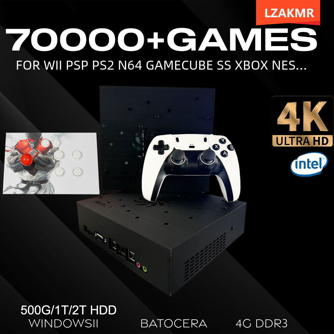 Retro Gaming Console 70000+ Ga - Gaming Console Windows recension och pris