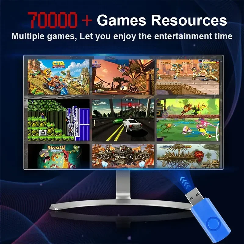 Retro Gaming Console 70000+ Ga - Gaming Console Windows recension och pris