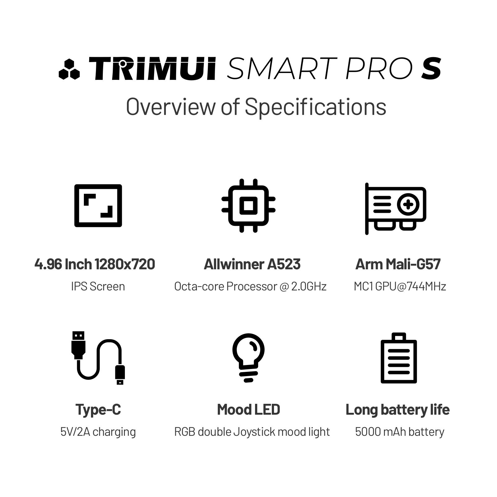 TRIMUI SMART PRO S Handheld Ga - Gaming Console Windows recension och pris