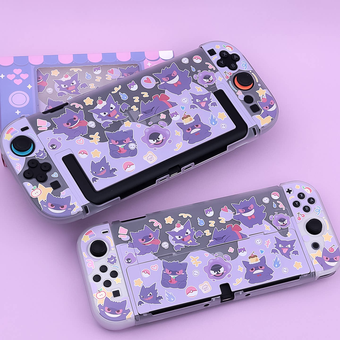 For Switch 2 Half Transparent  - Nintendo Switch Case recension och pris