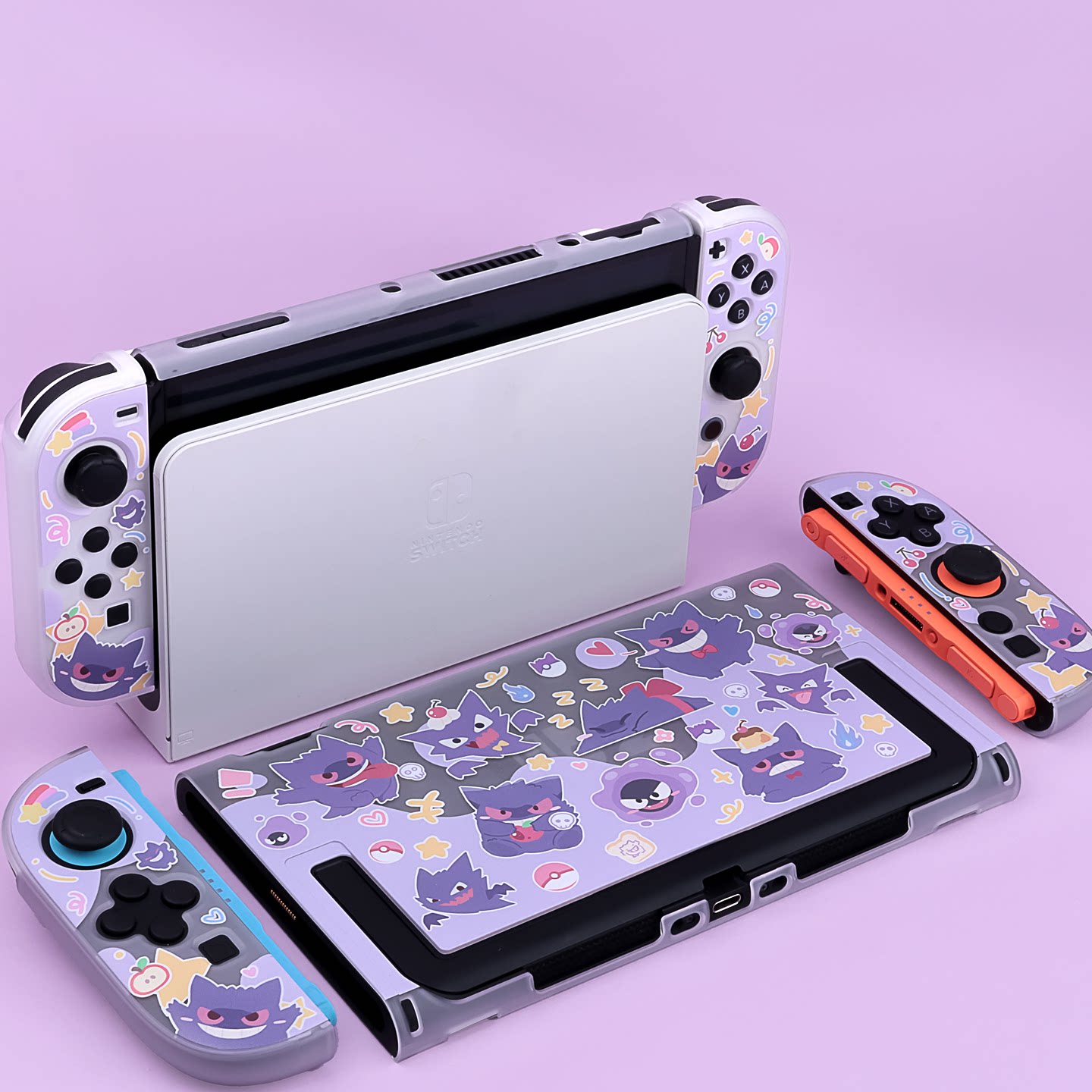 For Switch 2 Half Transparent  - Nintendo Switch Case recension och pris