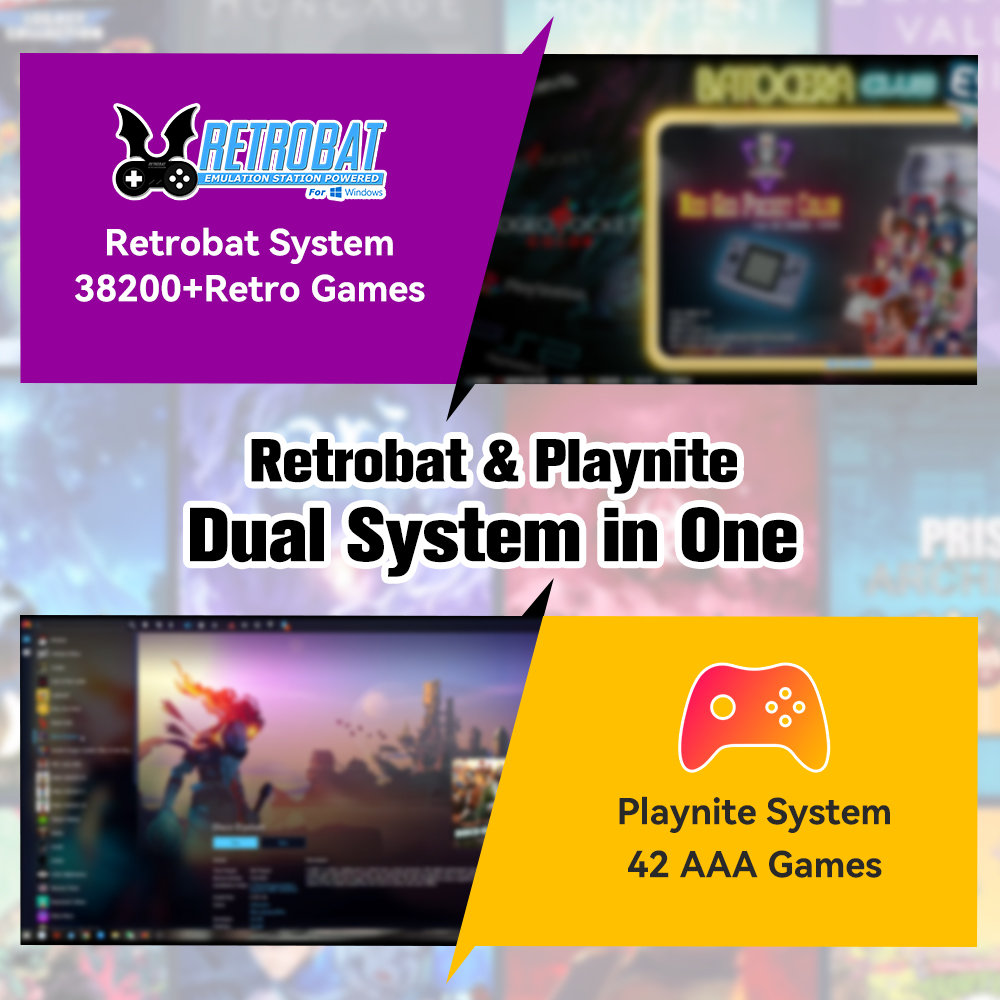 Retrobat & Playnite Retro Game - Gaming Console Windows recension och pris