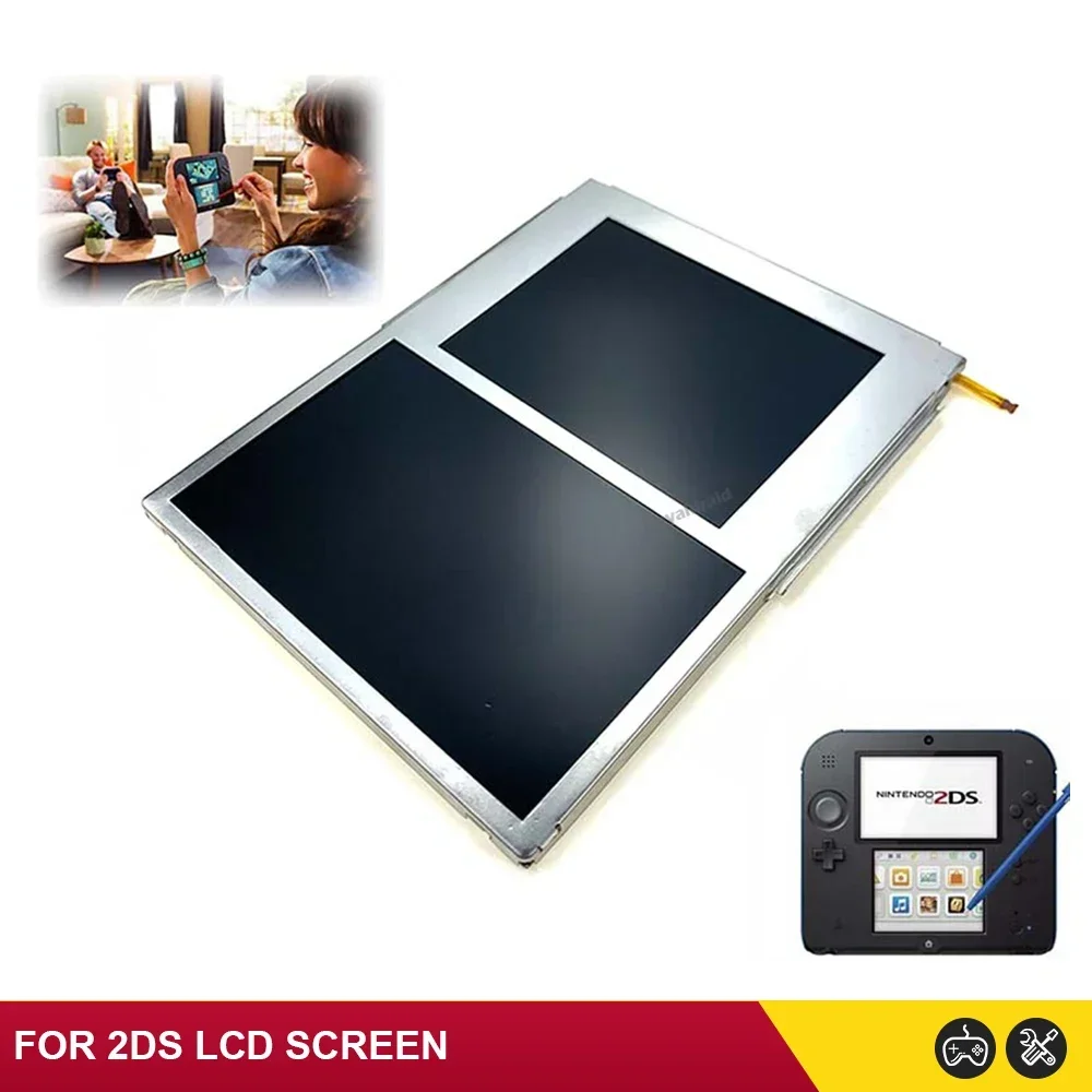 New Top Bottom LCD Display Scr - Gaming Console High Quality recension och pris